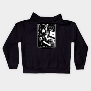 Japanese Anime Manga Streetwear - DJ Kids Hoodie